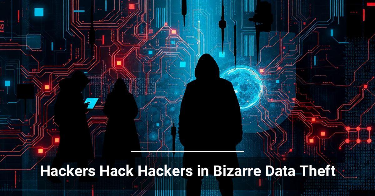 Hackers Hack Hackers in Bizarre Data Theft